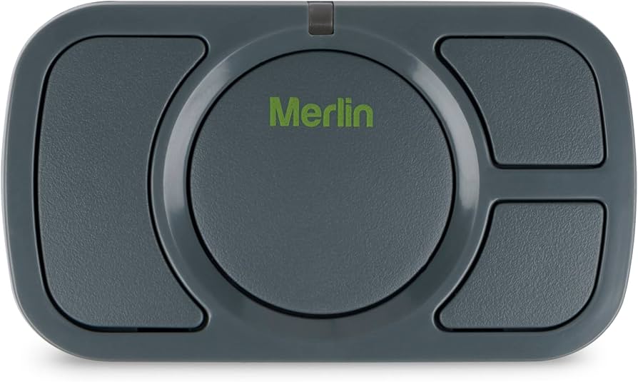 Image of a Four Button Car Visor Remote Control (Security+ 2.0 & Security+) E964M.